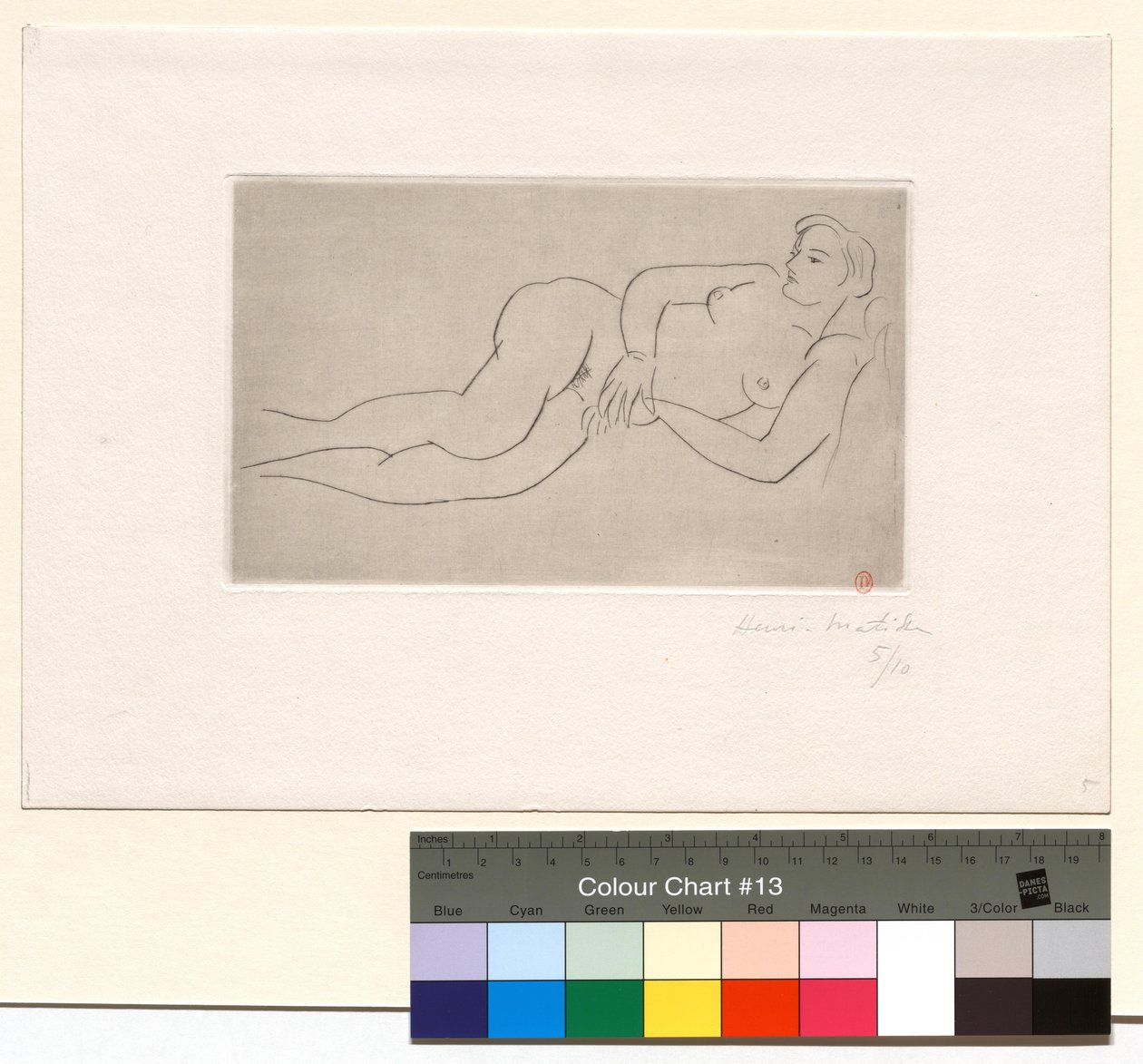 Naakt liggend door Henri Matisse