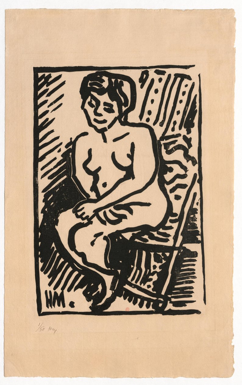 Klein zwart bos door Henri Matisse