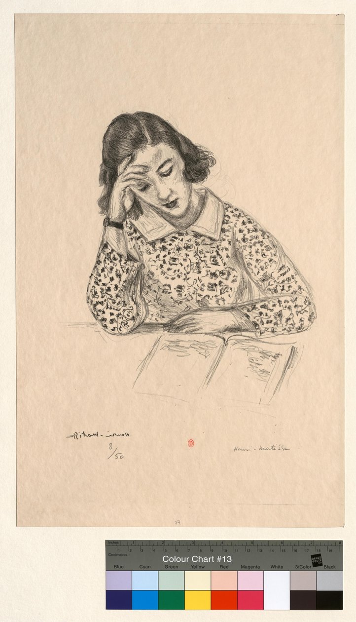 Kleine lezeres door Henri Matisse