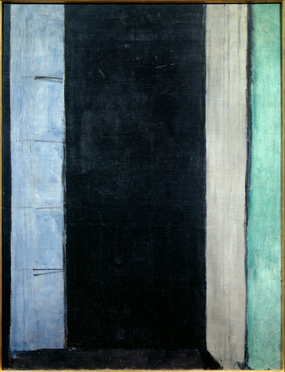 Porte fenetre a Collioure 1914 (olieverf op doek) door Henri Matisse
