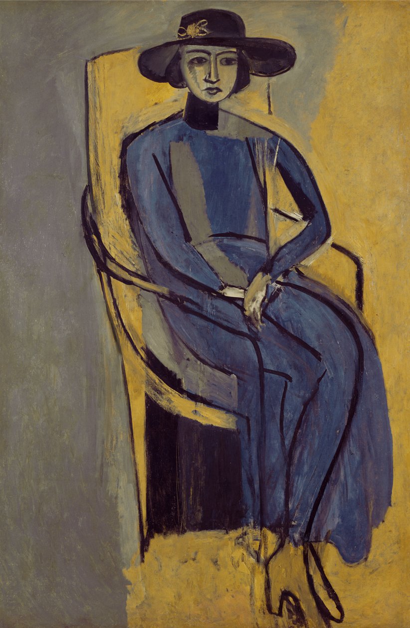 Portret van Greta Prozor door Henri Matisse