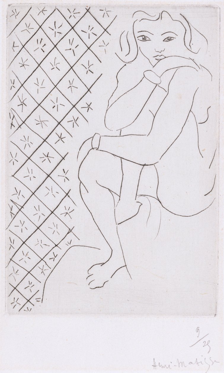 Zittende Odalisken door Henri Matisse