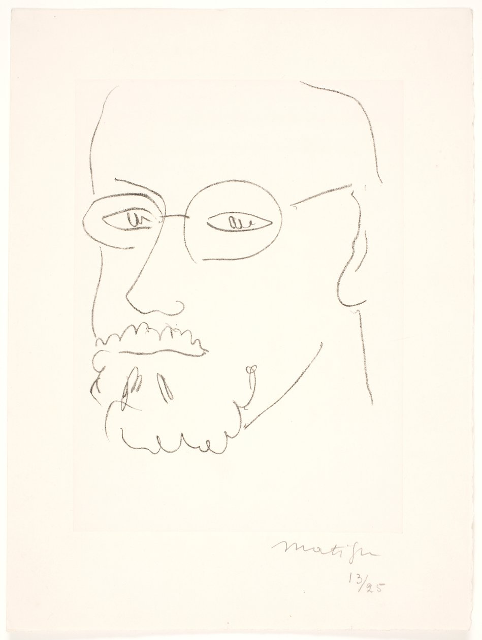 Zelfportret door Henri Matisse