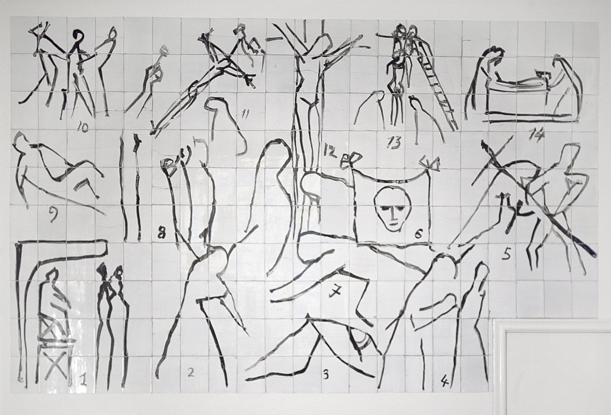Kruisweg, Rozenkranskapel, Vence door Henri Matisse