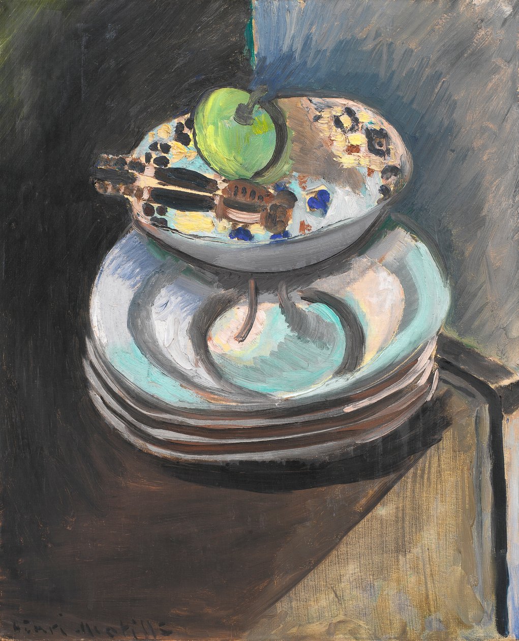Stilleven met notenkraker door Henri Matisse