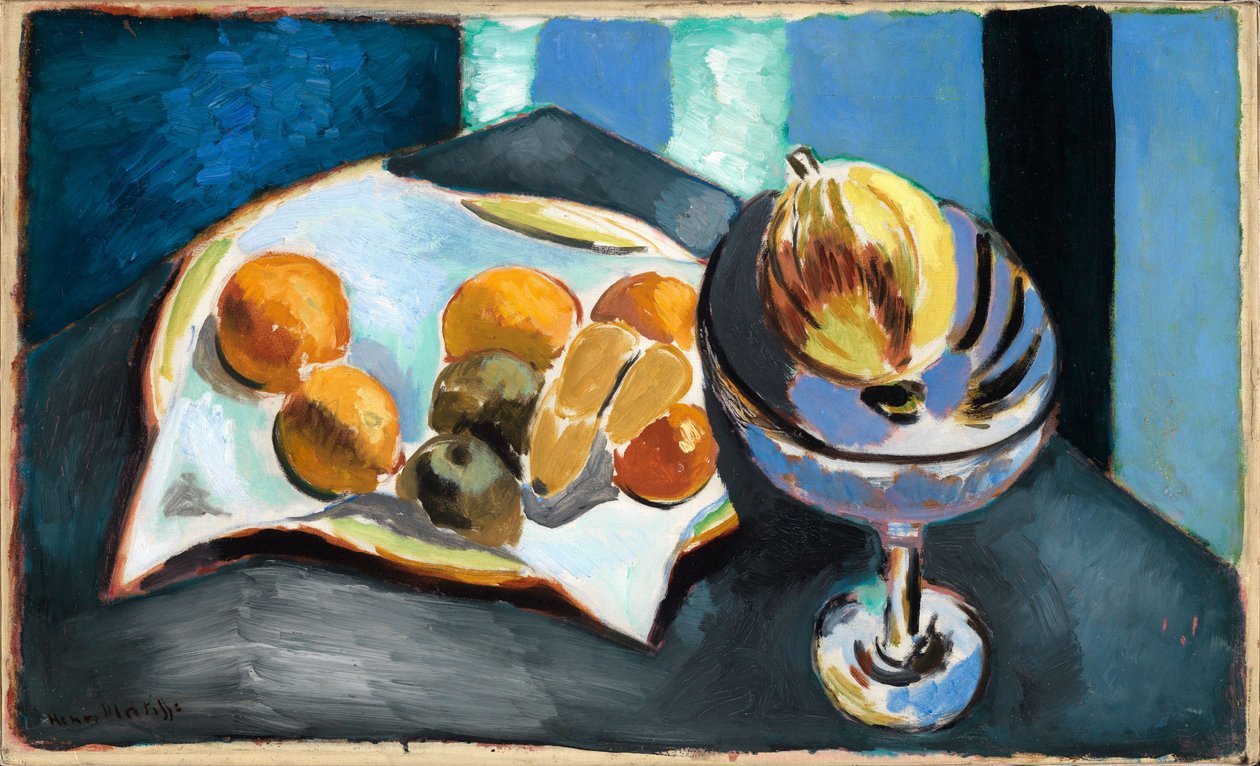Stilleven met vruchten door Henri Matisse