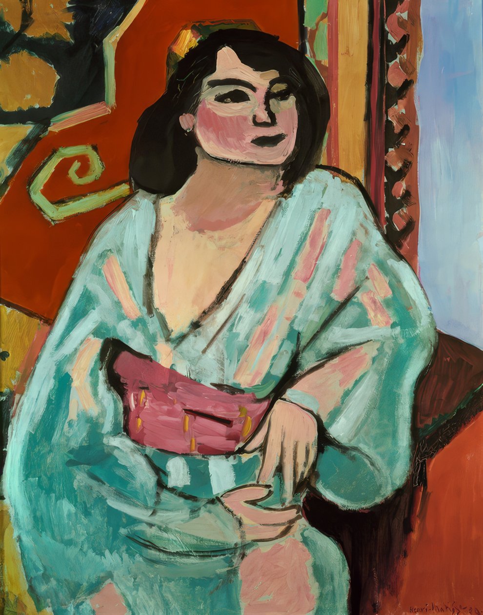 De Algerijnse vrouw door Henri Matisse