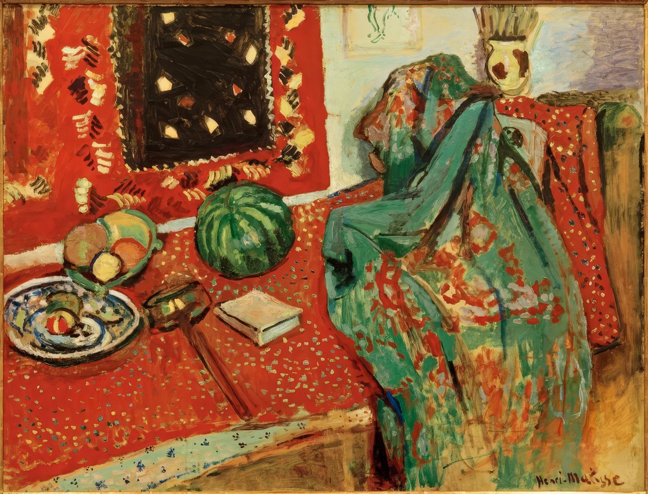 De rode lopers door Henri Matisse