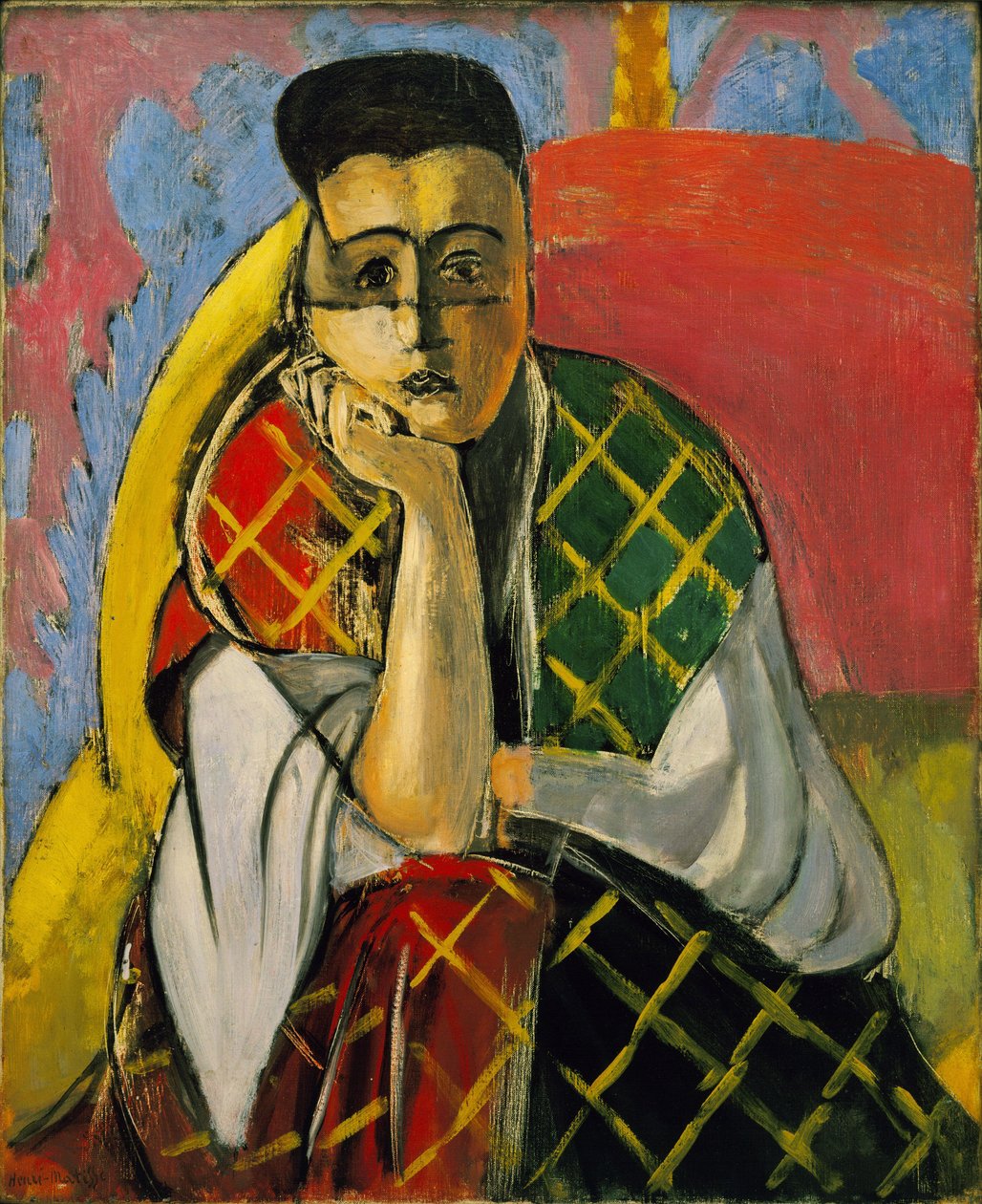 Vrouw met sluier door Henri Matisse