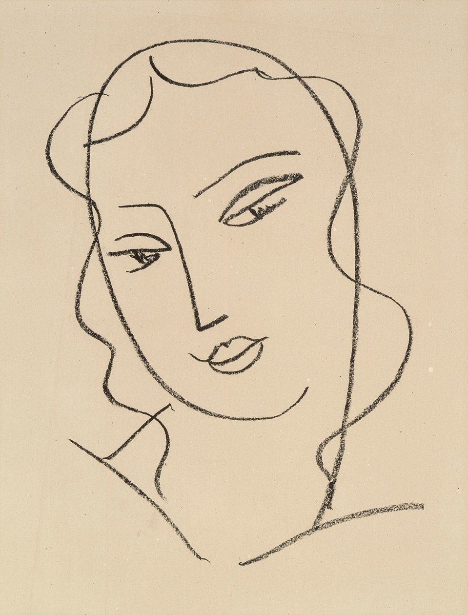 Jonge vrouw door Henri Matisse
