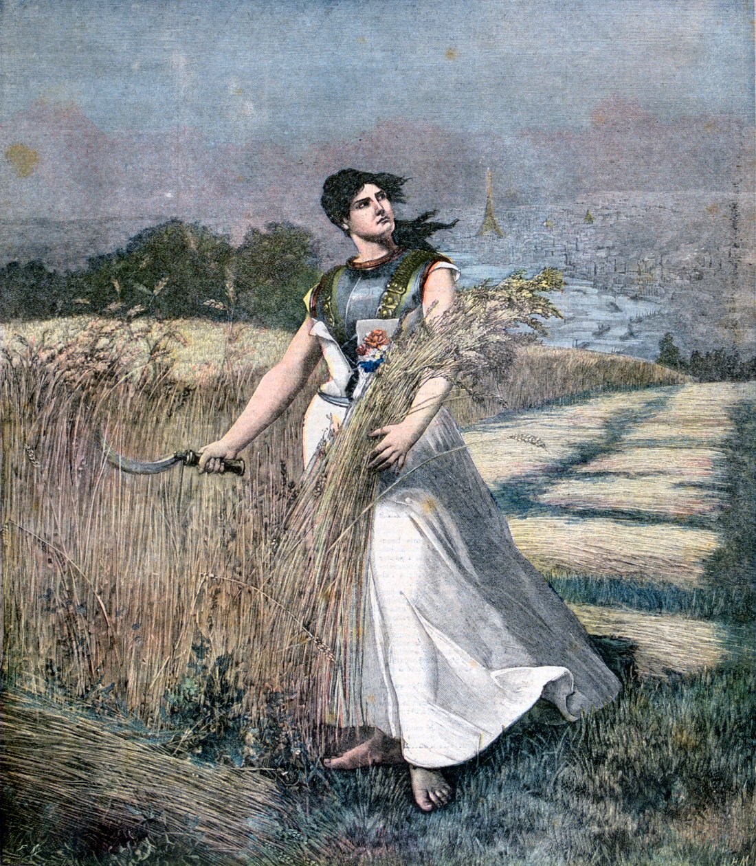 Allegorie van Frankrijk door Henri Meyer