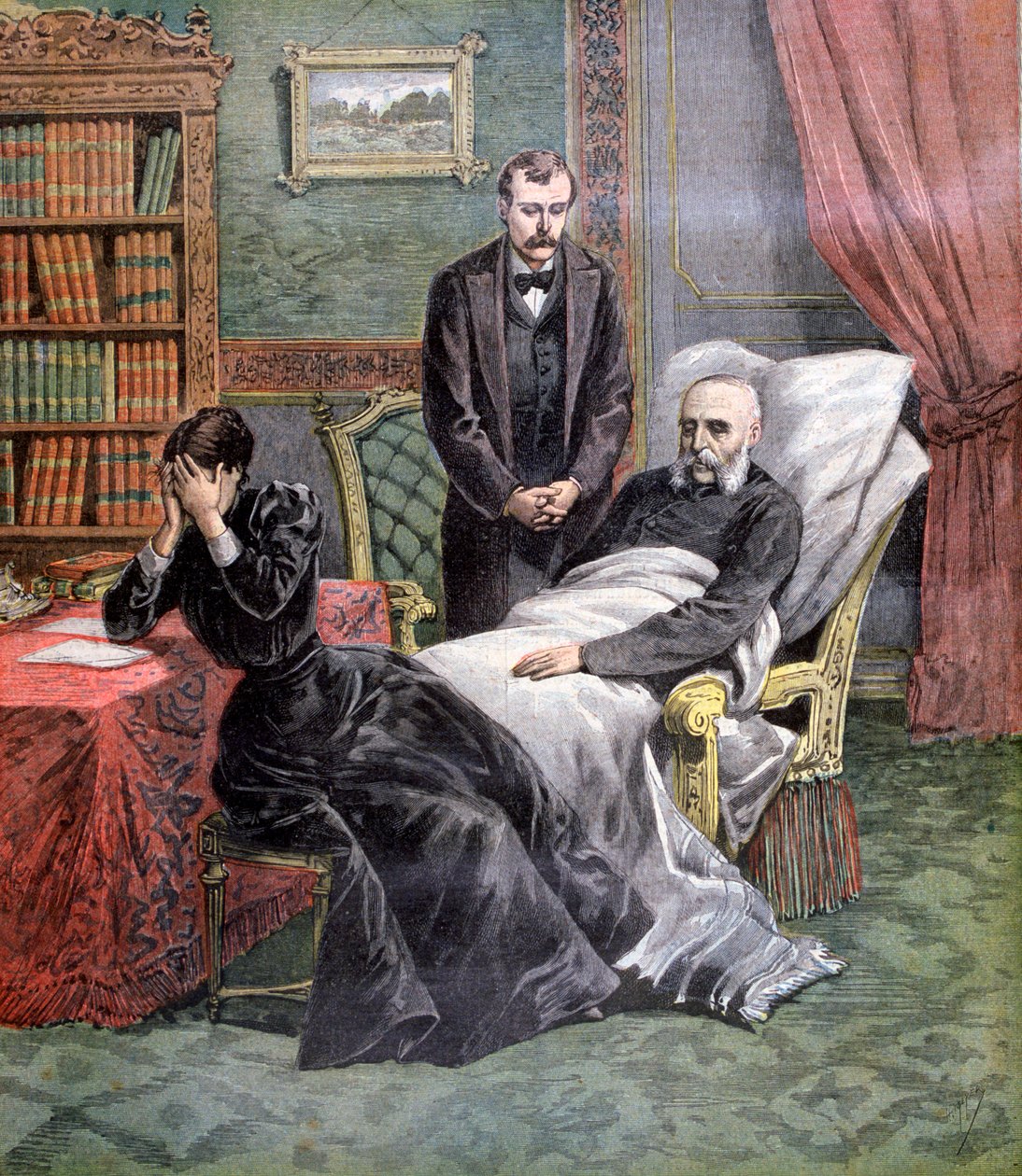 Dood van Jules Ferry, 1893 door Henri Meyer