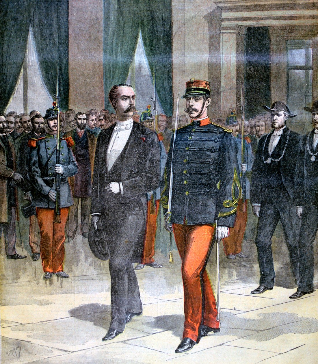 Jean Casimir-Perier, voorzitter van de Kamer van Afgevaardigden, 1893 door Henri Meyer