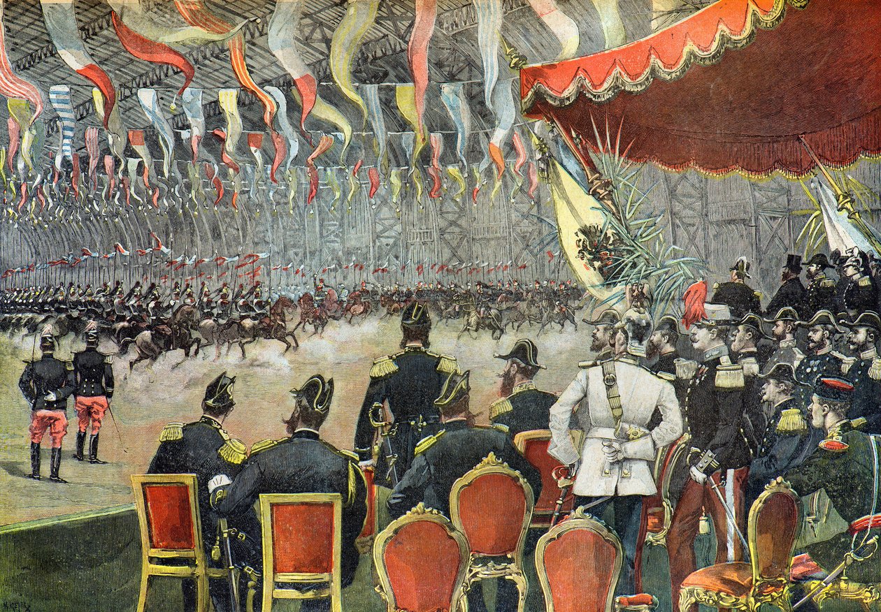 De Franse feesten in Parijs door Henri Meyer