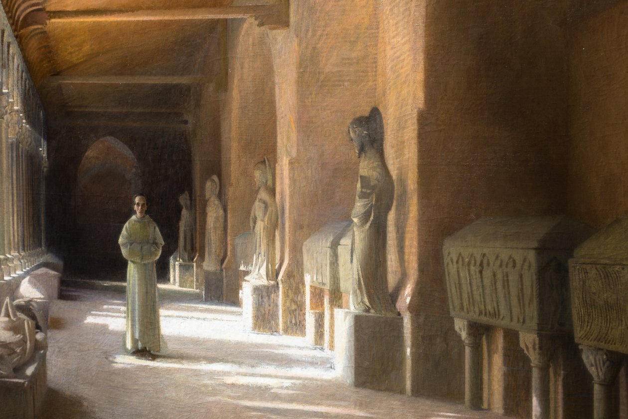 Meditatie door Henri Rachou