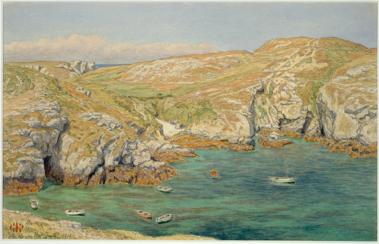 Belle-Isle. Goulphar door Henri Rivière