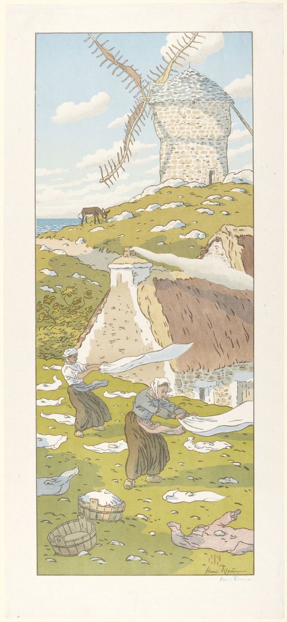 Le Vent door Henri Rivière