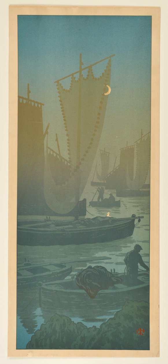 Het eerste kwartier door Henri Rivière