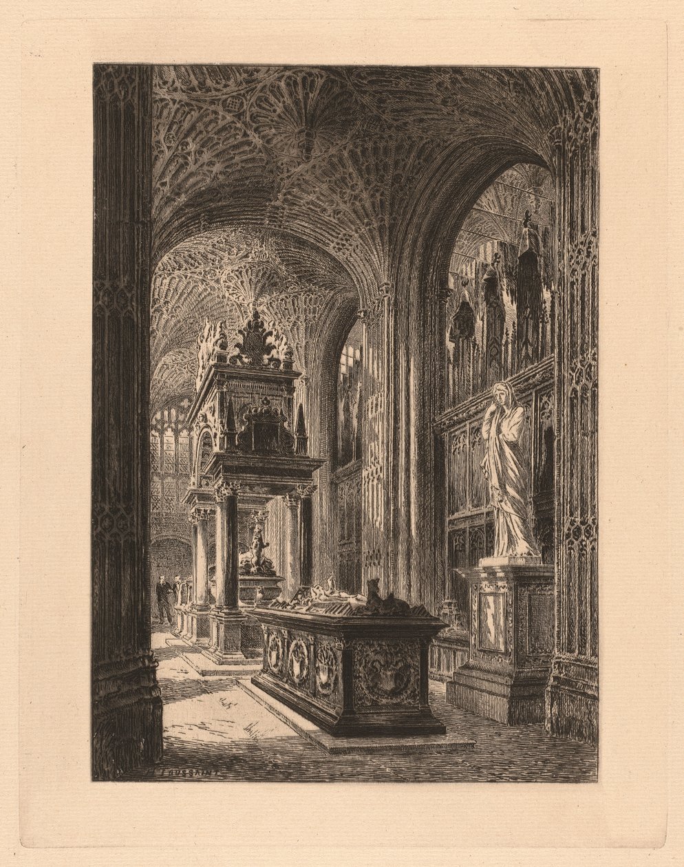 Westminster, Henry VII Kapel door Henri Toussaint