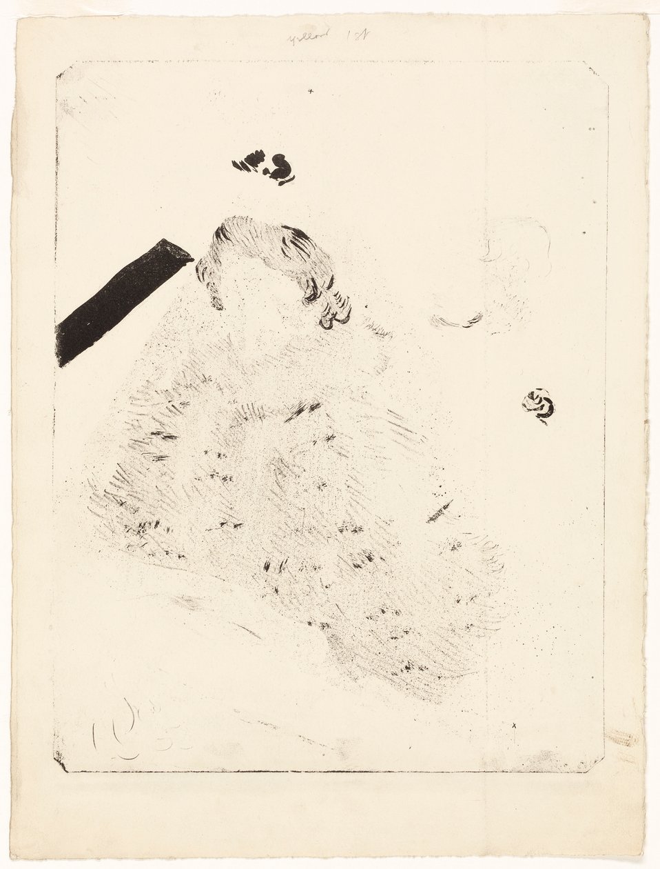 Op het concert door Henri de Toulouse-Lautrec