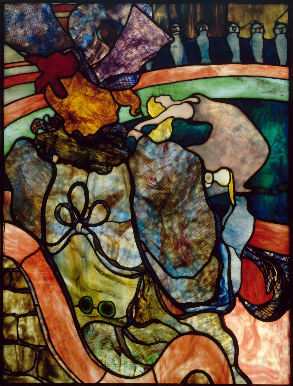 In het Nouveau Cirque, Papa Chrysanthème door Henri de Toulouse-Lautrec