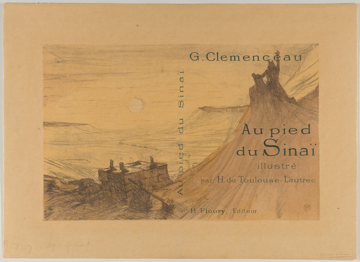 Am Fuße des Sinai door Henri de Toulouse-Lautrec