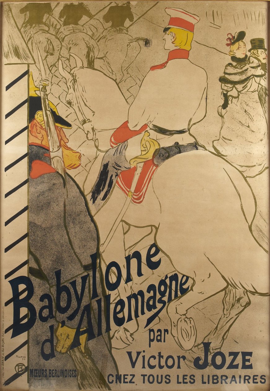 Babylon in Deutschland door Henri de Toulouse-Lautrec