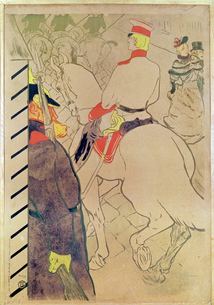 Babylon in Duitsland door Henri de Toulouse-Lautrec