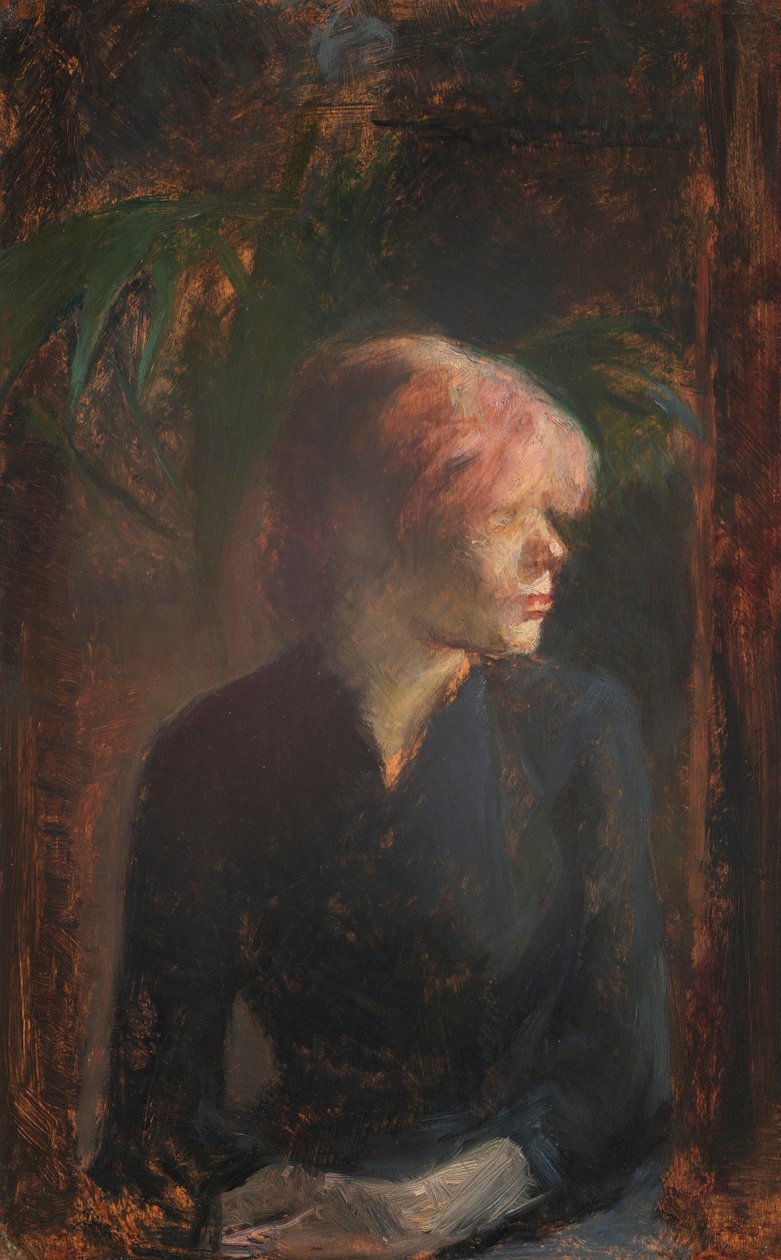 Carmen Gaudin door Henri de Toulouse-Lautrec