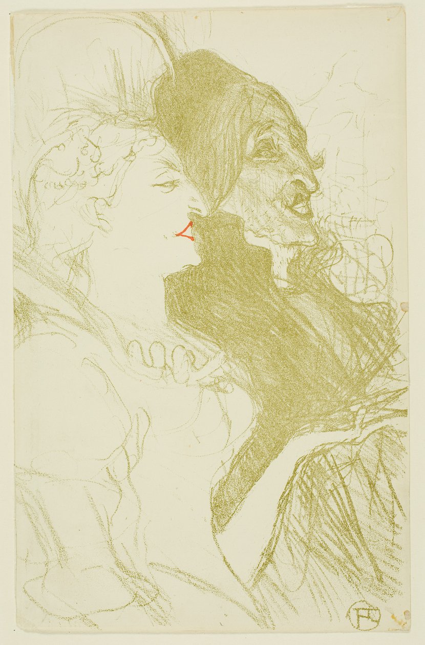 Carnaval door Henri de Toulouse-Lautrec
