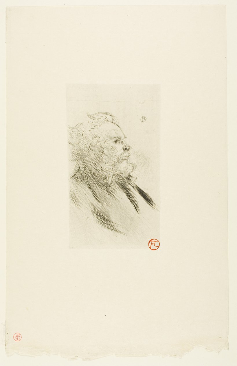 Charles Maurin door Henri de Toulouse-Lautrec