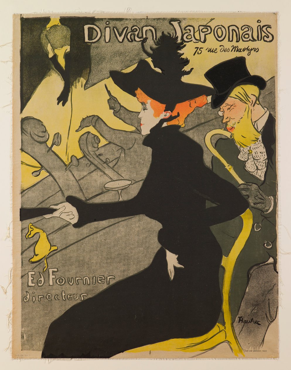 Divan Japonais door Henri de Toulouse-Lautrec