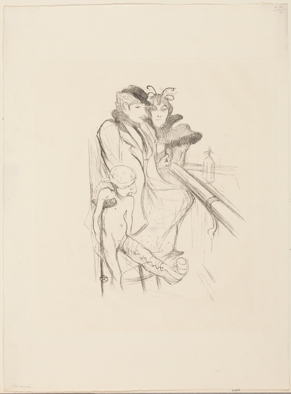 Eros gewond door Henri de Toulouse-Lautrec