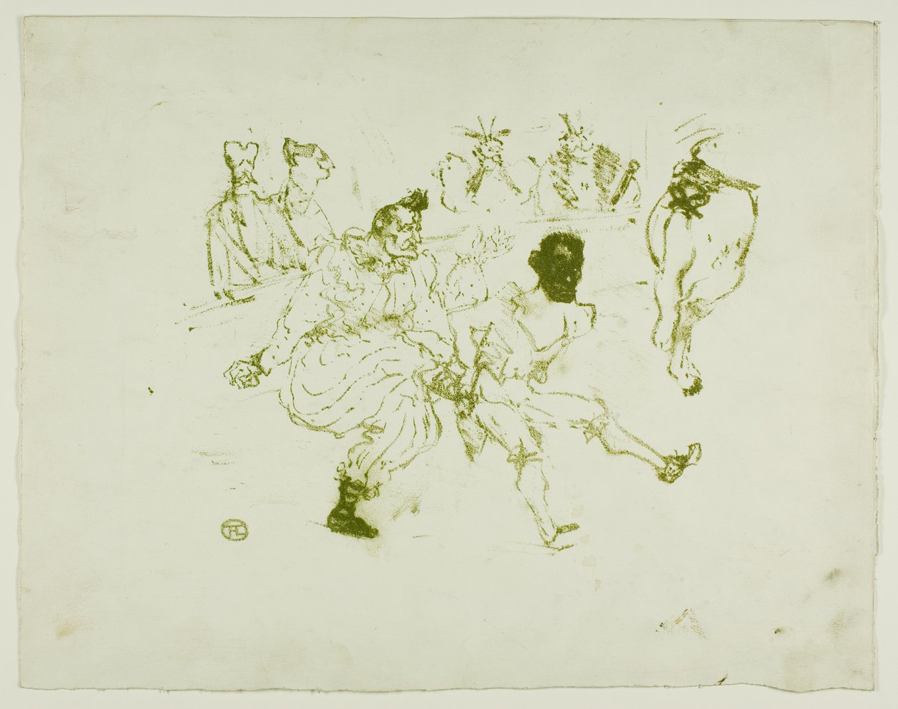 Footit en chocolade door Henri de Toulouse-Lautrec