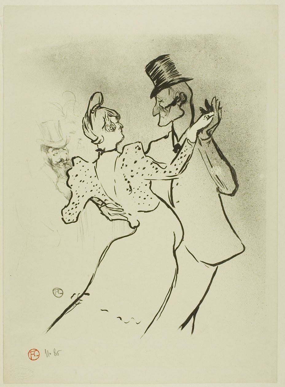 La Goulue door Henri de Toulouse-Lautrec
