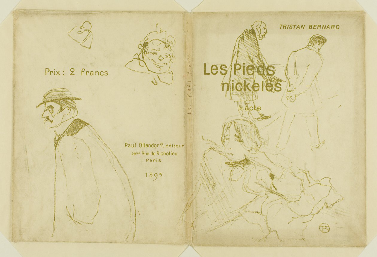 De Pieds nickelés door Henri de Toulouse-Lautrec