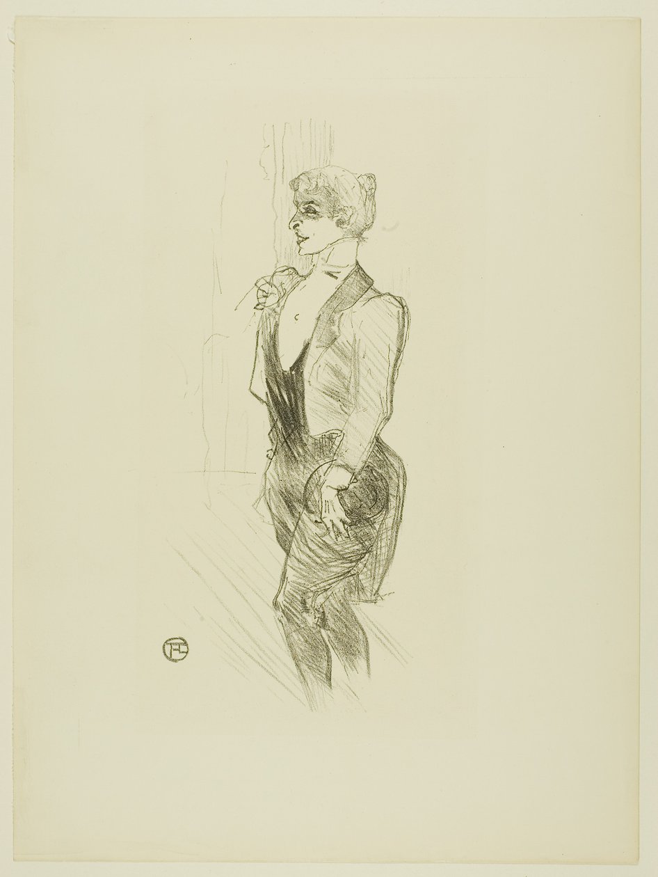 Mary Hamilton door Henri de Toulouse-Lautrec