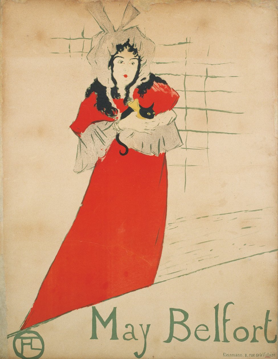 Mei Belfort door Henri de Toulouse-Lautrec