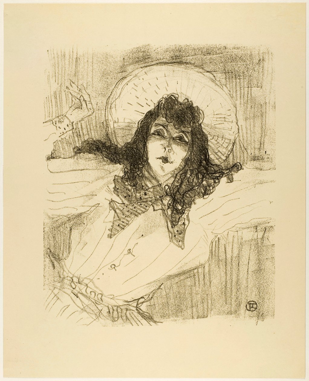 May Belfort, uit Treize Lithographies door Henri de Toulouse-Lautrec