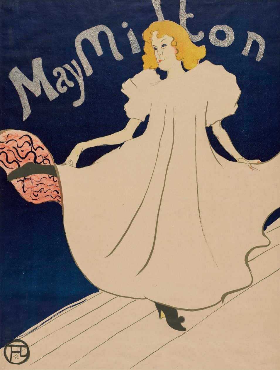 May Milton door Henri de Toulouse-Lautrec