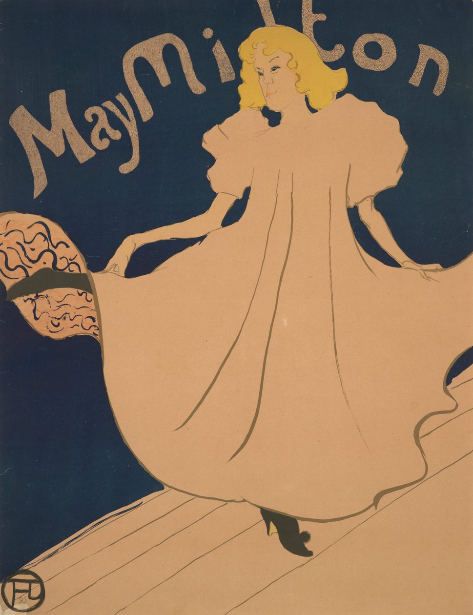 May Milton door Henri de Toulouse-Lautrec