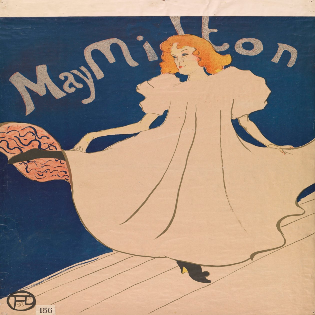 May Milton door Henri de Toulouse-Lautrec