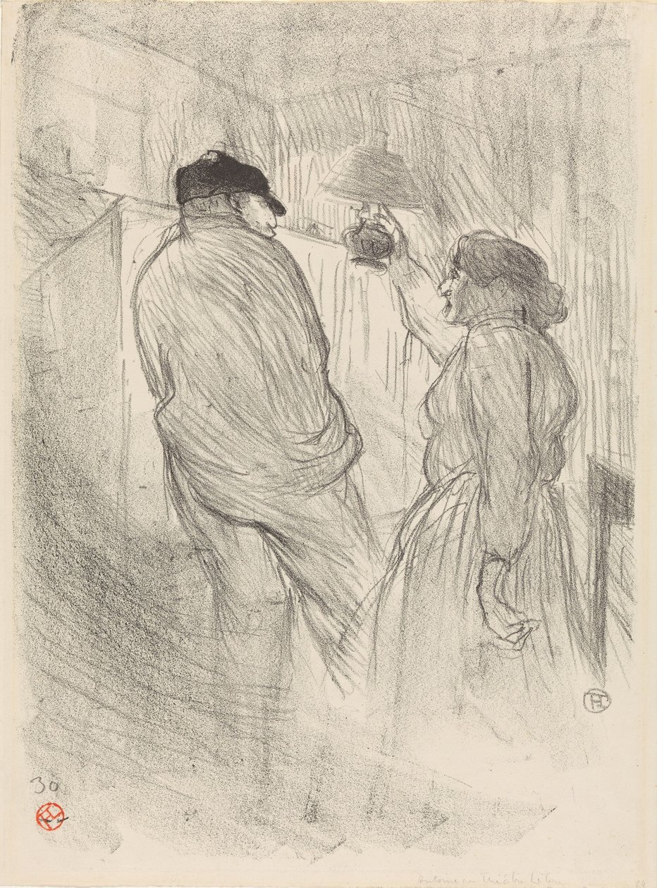 In het Théâtre Libre: Antoine in L