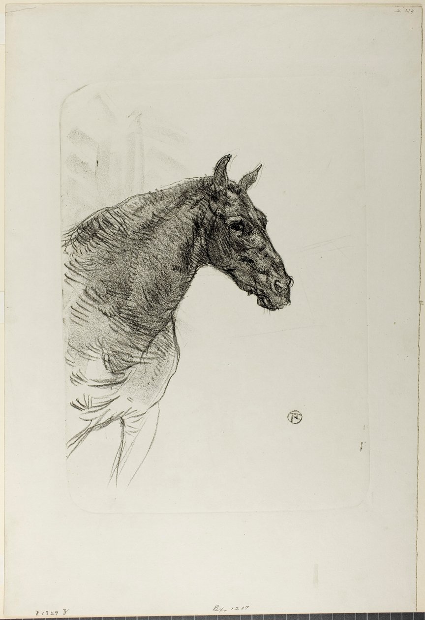 Philibert de pony door Henri de Toulouse-Lautrec