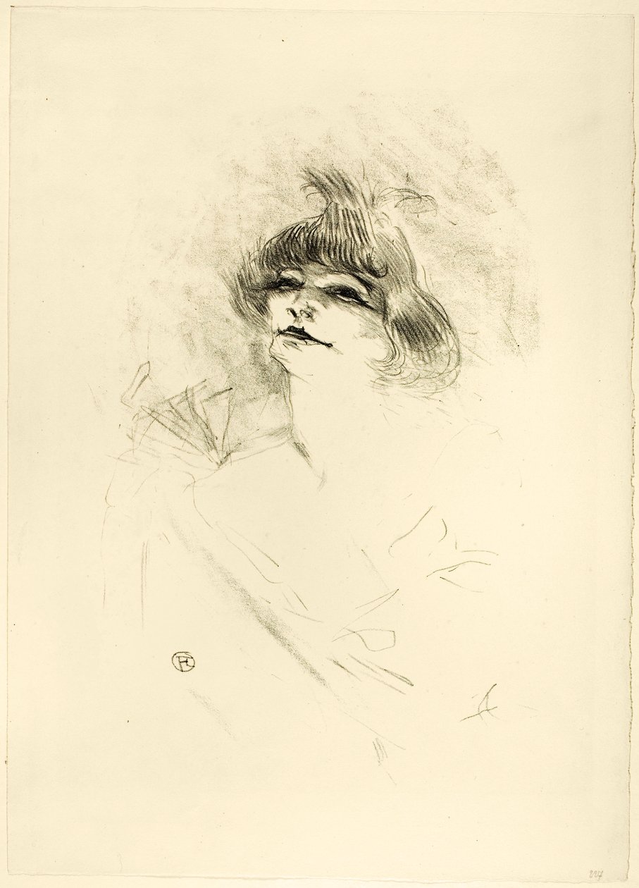 Polaire door Henri de Toulouse-Lautrec