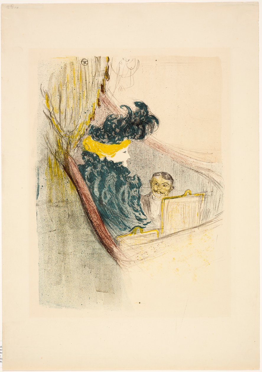 Vorstelijk Idyllisch door Henri de Toulouse-Lautrec