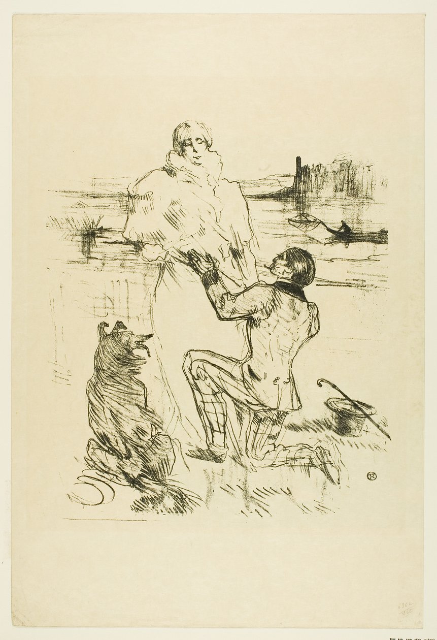 Voorstel (eerste plaat) door Henri de Toulouse-Lautrec