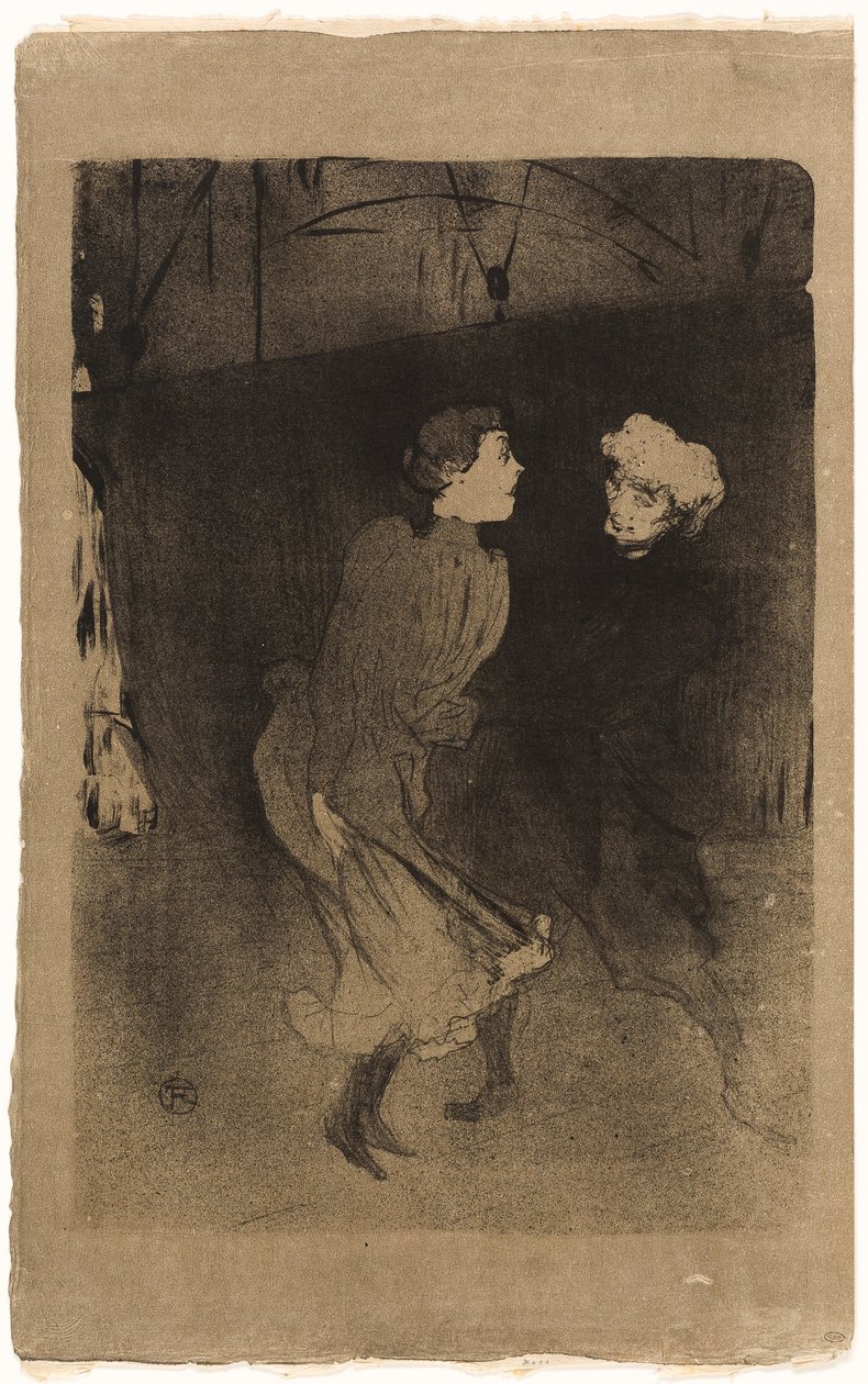 Repetitie in de Folies-Bergère-Emilenne D