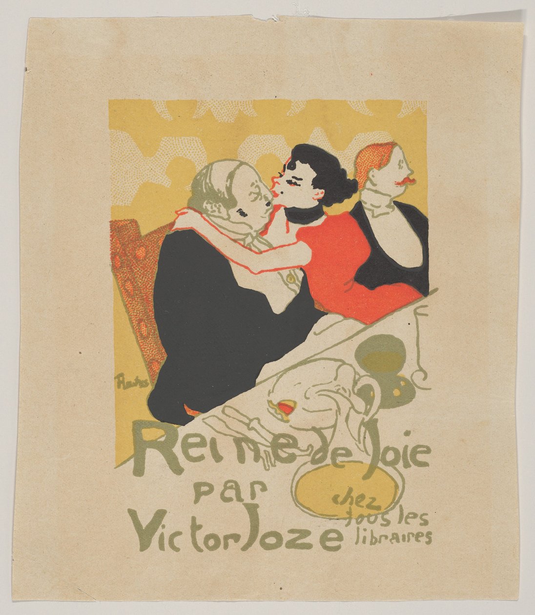 Königin der Freude door Henri de Toulouse-Lautrec