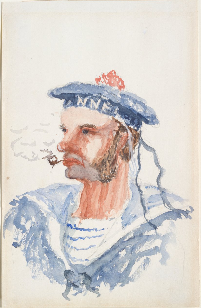 Matroos door Henri de Toulouse-Lautrec